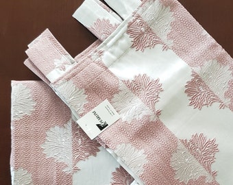 Tap top Curtains Drapery High Ceiling 52" X 96"