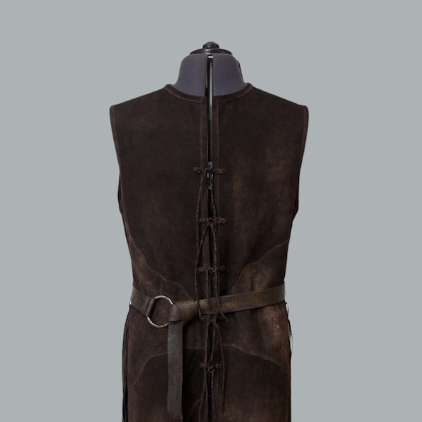 Aragorn Leather Vest The Lord of The Rings Cosplay Aragorn Strider's Jerkin Vintage Movie Leather Vest Replica, Gift For Him