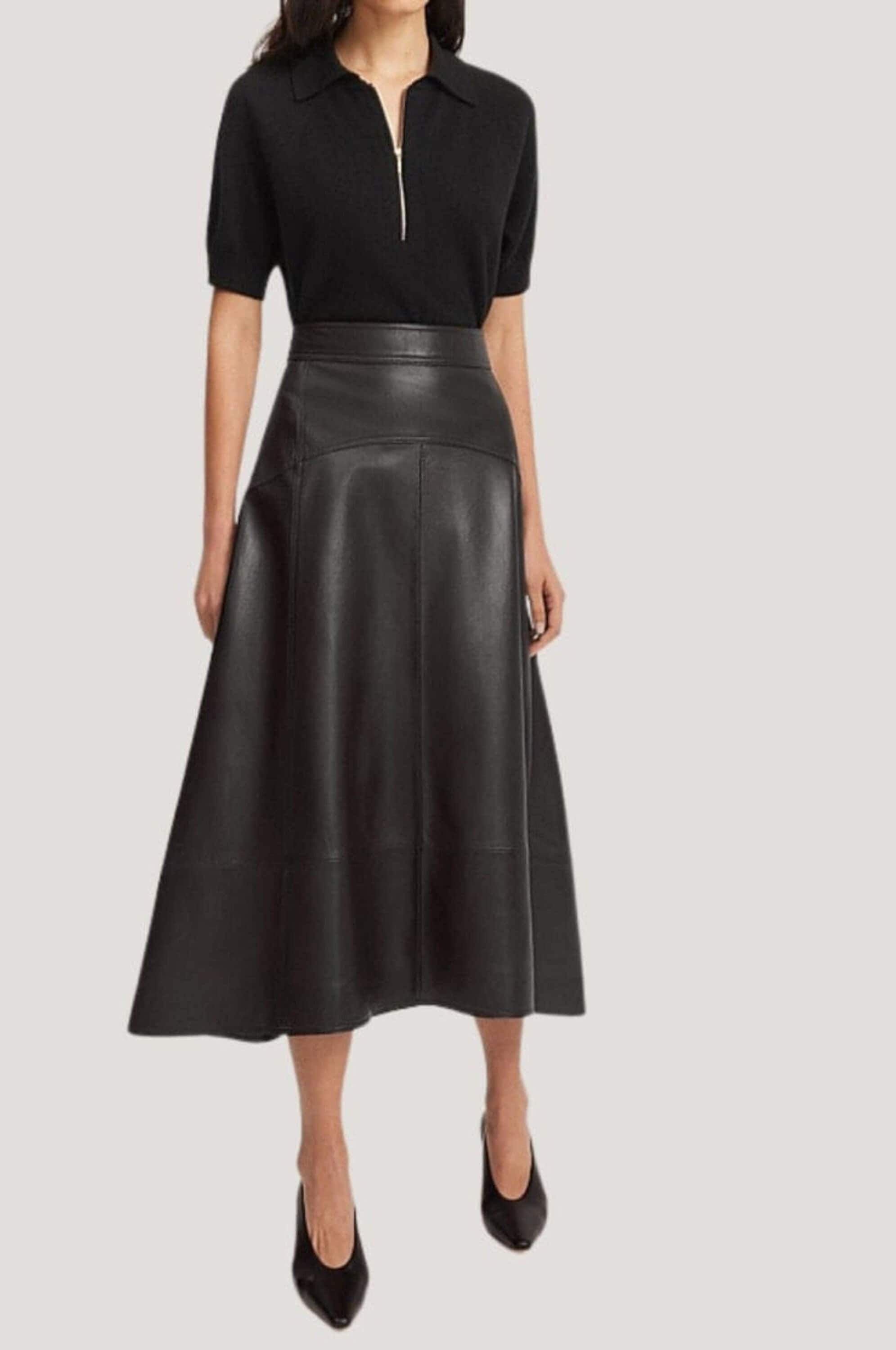 Faux leather skirt 8x10 hot sale