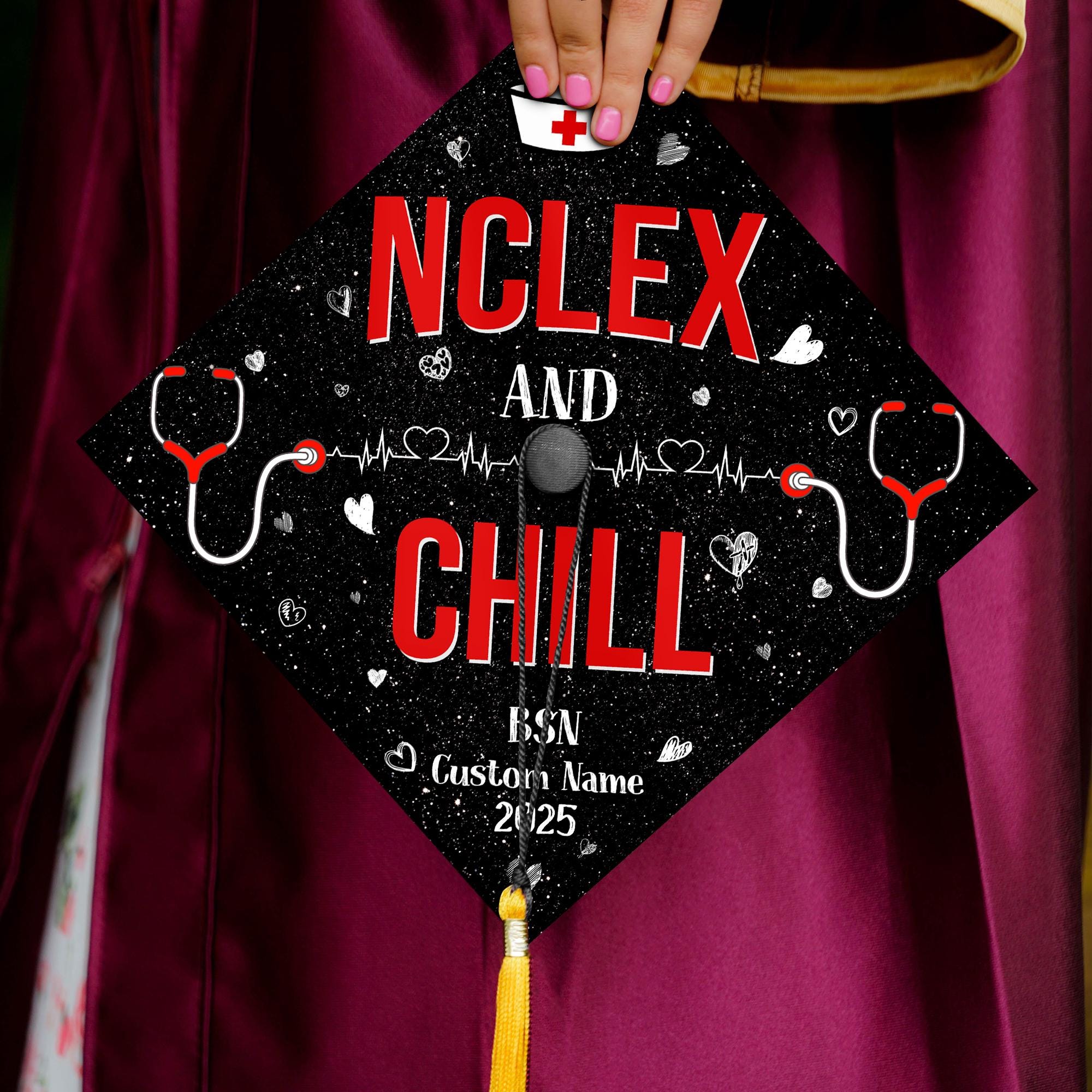 Nursing Graduation Cap Male