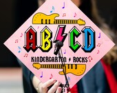 Personalized Future Kindergarten Teacher Printed Graduation Custom Music Teacher Grad Cap Topper Future Teacher Gift Class of 2024 Etsy