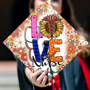 Personalized Nursing Graduation Cap, Custom Nursing Grad Cap Topper To Honor Your Hard Work, Nursing Graduation 2024