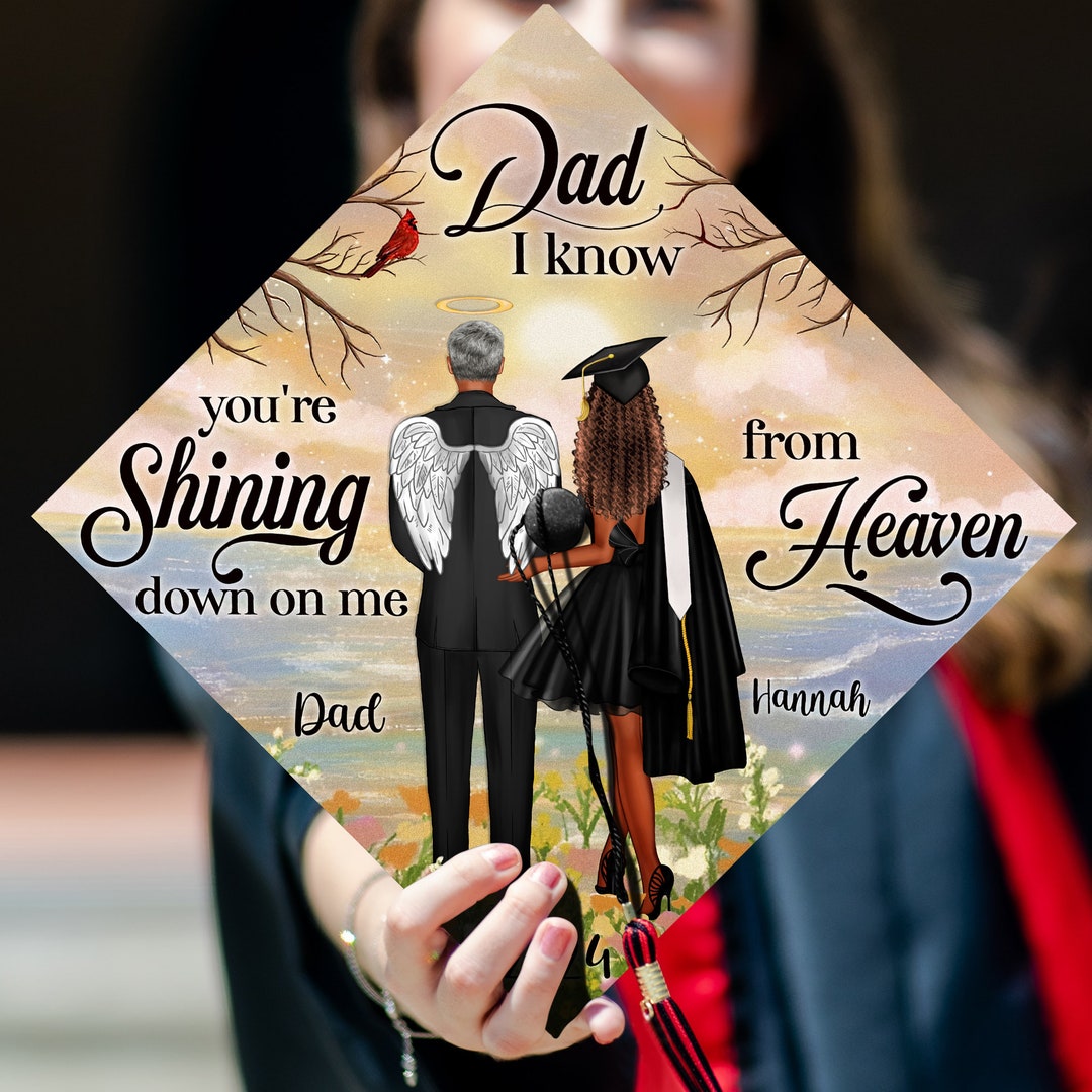 Custom Memorial Graduation Cap Topper You Are Shining Down On Me From Il 1080xN.5871481216 Cieb