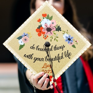 Motivational Graduation Cap Topper, Grad Cap Topper, Graduation Decor, Graduation Gift, Class of 2024