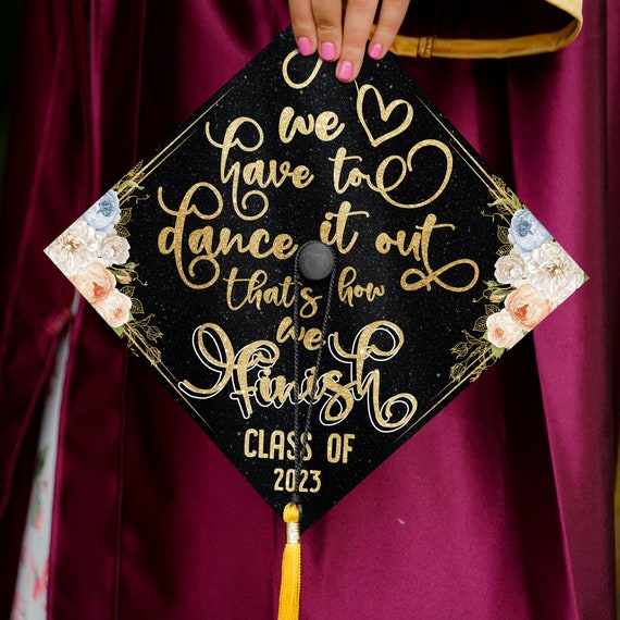 Custom Memorial Cap Decoration, Personalized Memories Graduation