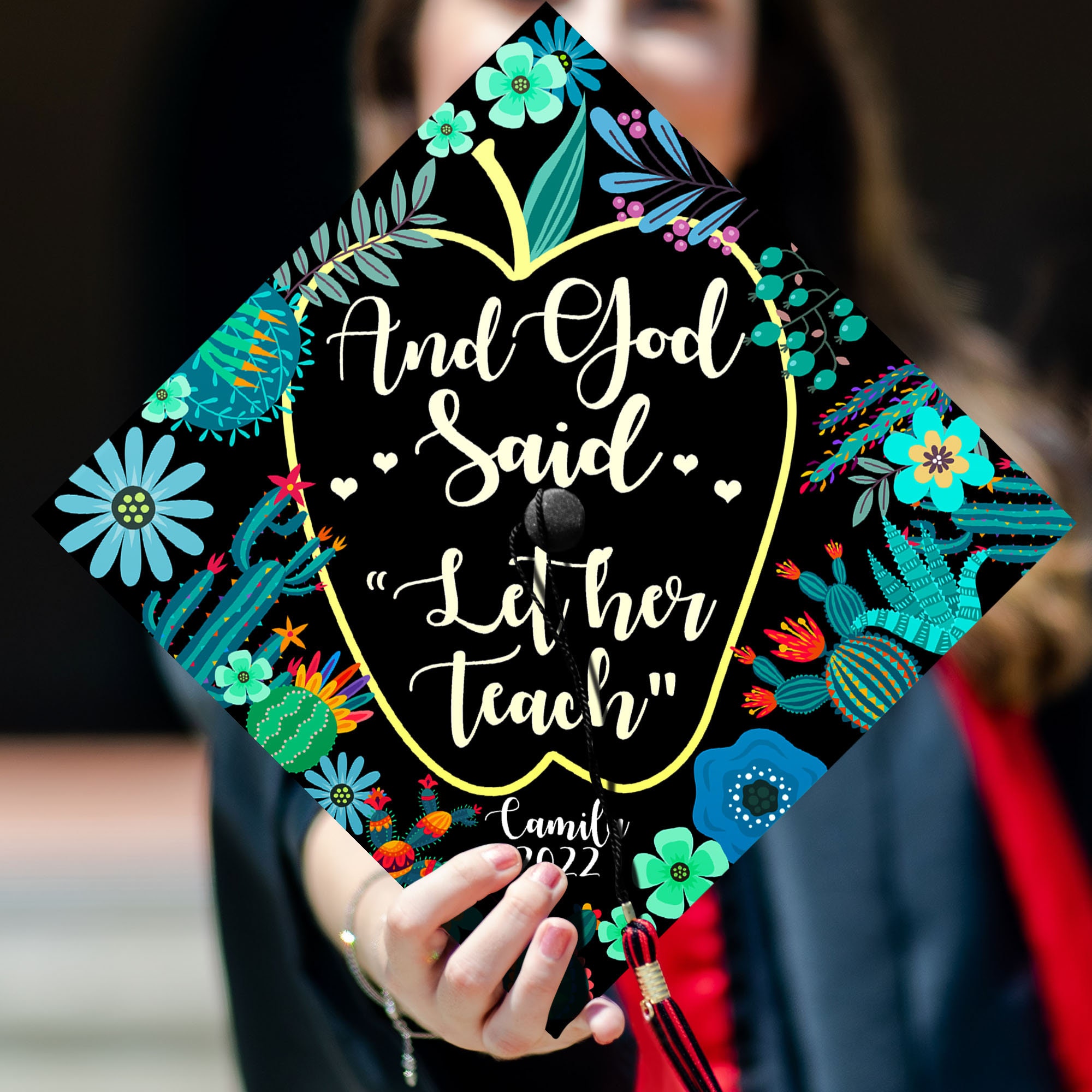 Teacher Graduation Cap Design