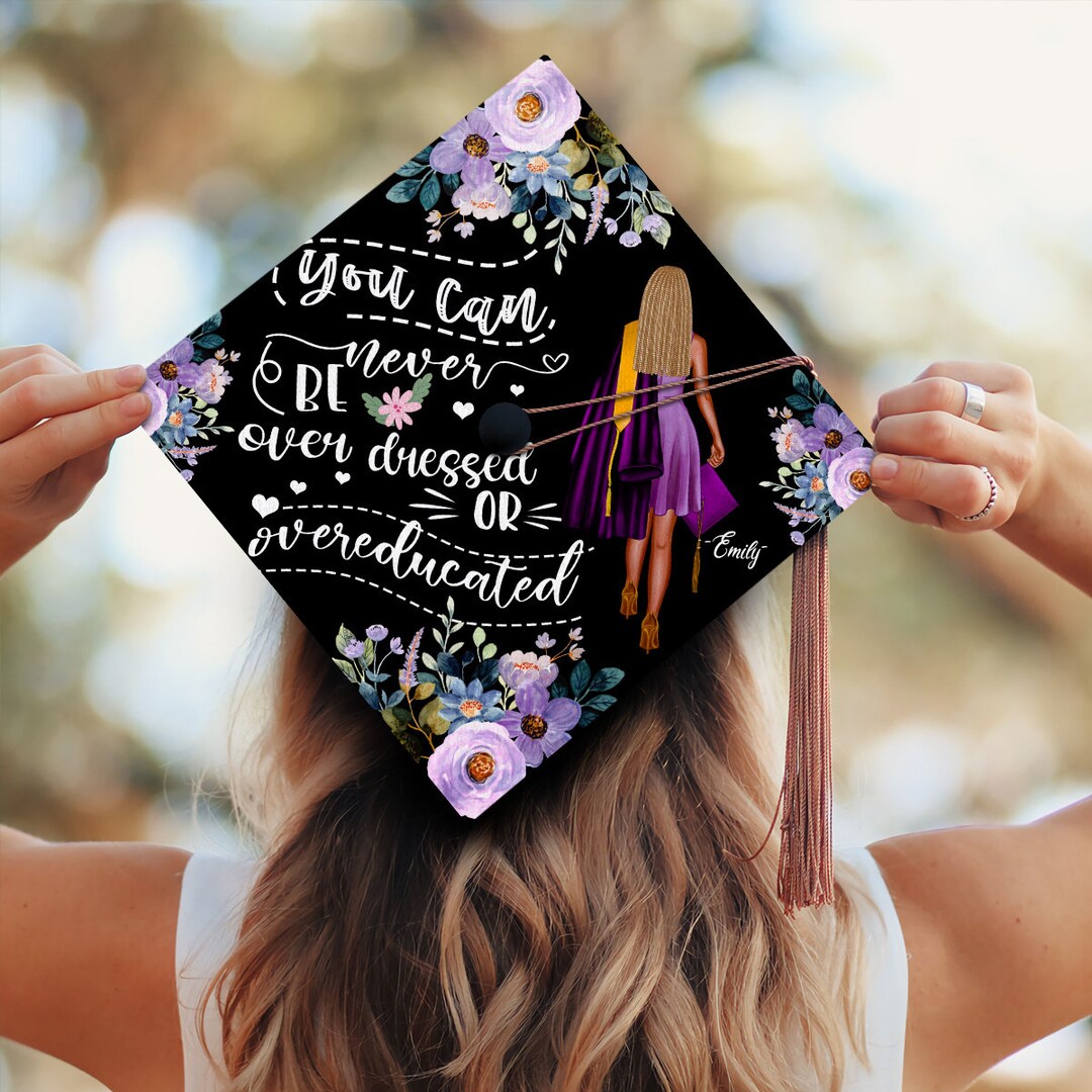 Cap Topper Cap Ideas For Girls Graduation Cap Topper/ This Girl