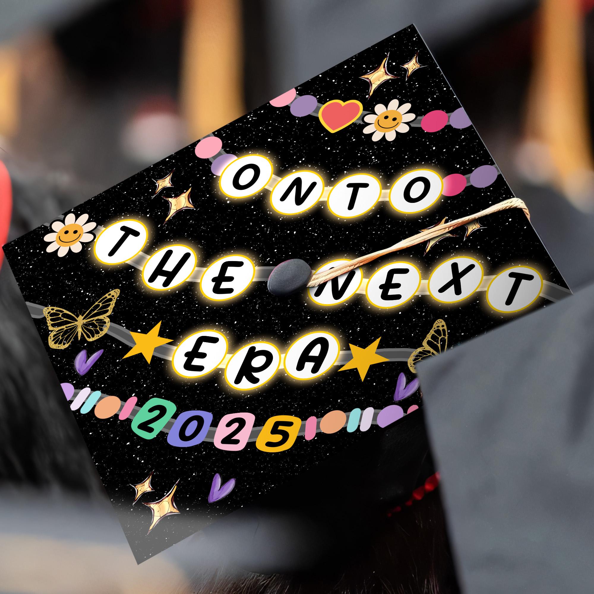 Custom College Graduation Cap Topper, Personalized Memories Grad Cap to ...