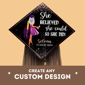 Custom Design Services Available, Create a Unique Grad Cap Topper, Personalized with Your Idea, Graduation Gifts Class of 2024