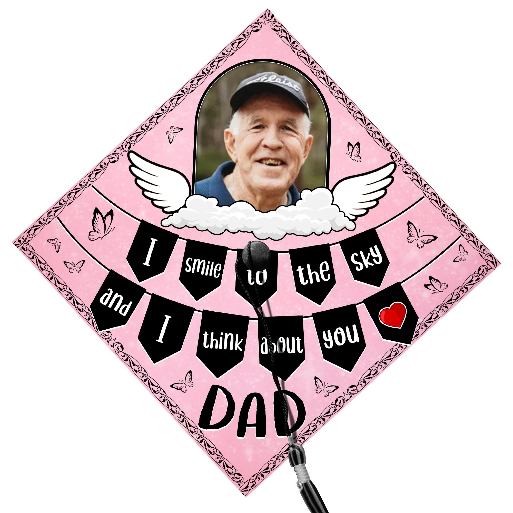 I Want to Make Some Memories Printed Grad Cap Topper Funny 