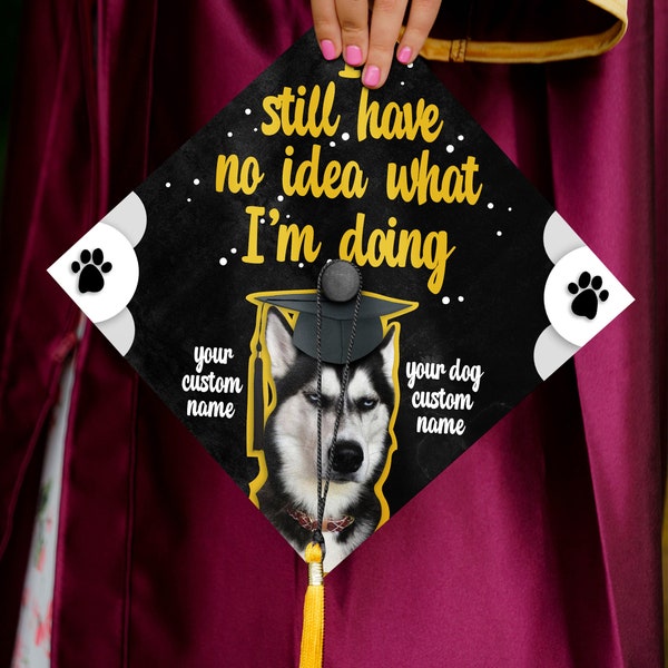 Dog Cap and Gown Etsy
