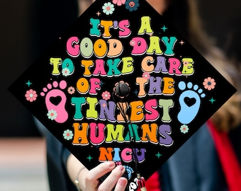 Personalized Nicu Nurse Graduation Cap Topper, Customized Nursing Cap Decoration To Celebrate Your Big Day, Class of 2024