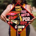 Custom Pop Out & Show Em Graduation Cap Topper, Custom Black Girl Grad Cap, African American Grad 2025, Pop Out Sorority Graduation Gift