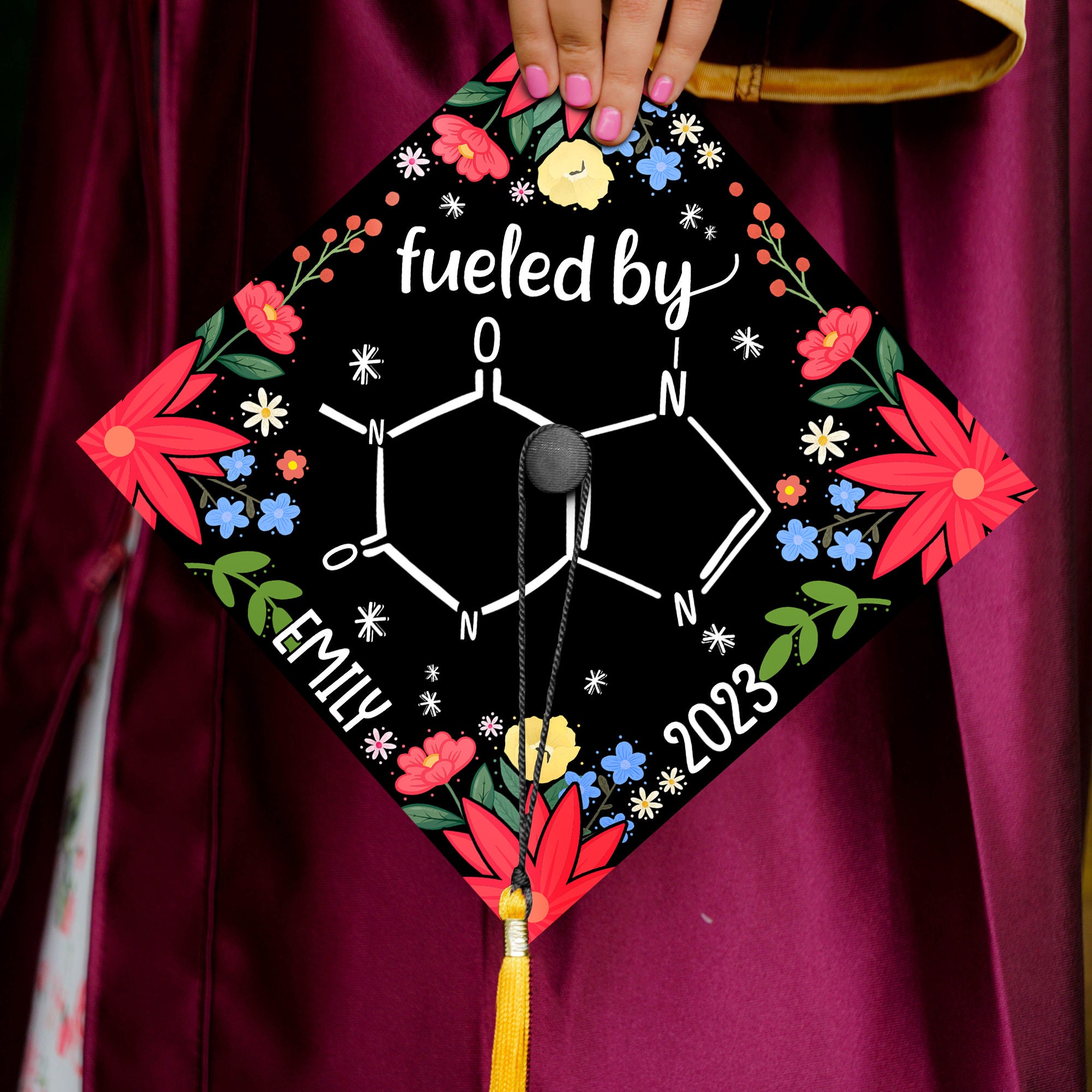 I Want to Make Some Memories Printed Grad Cap Topper Funny 