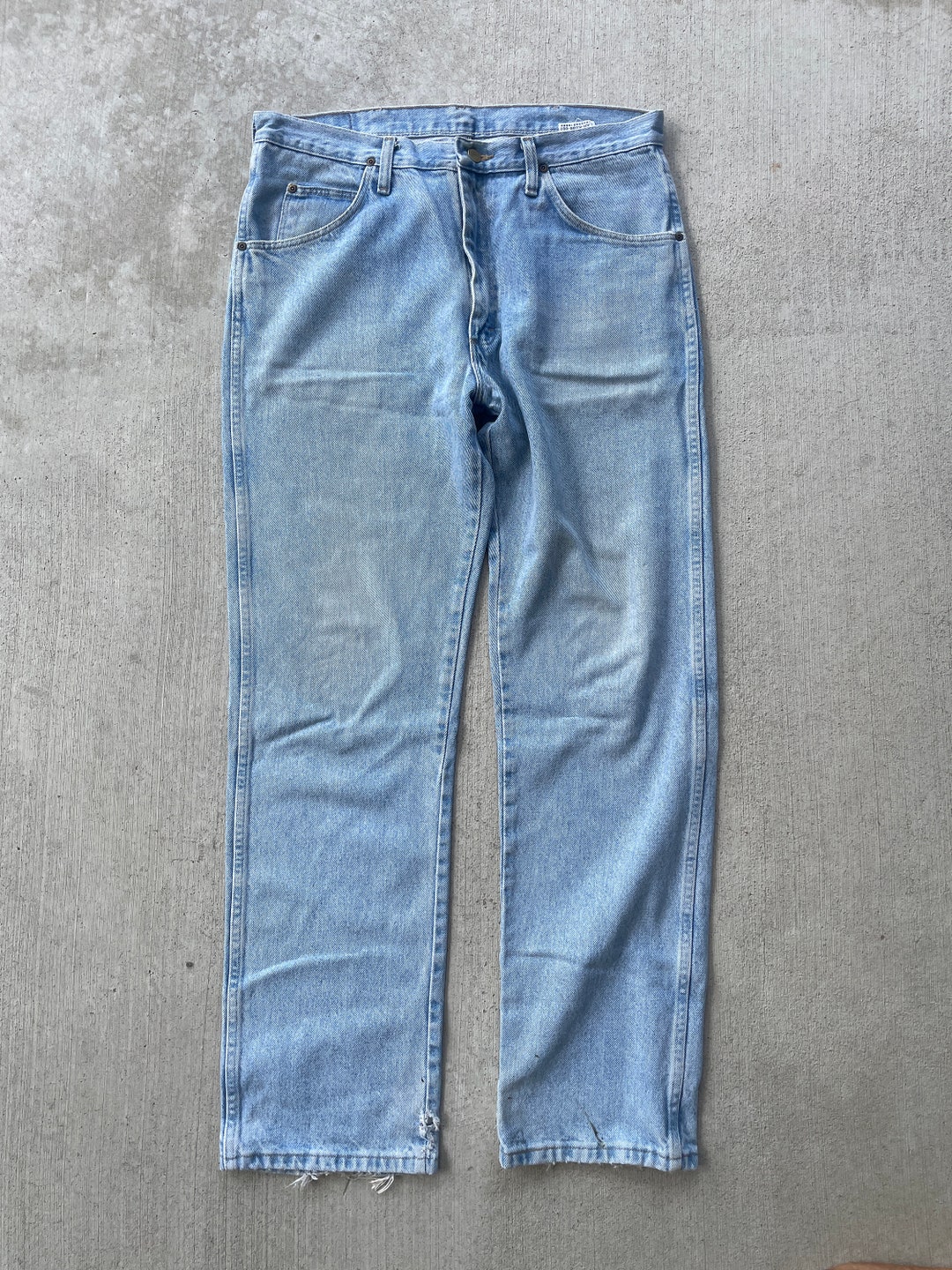 【DISCERNMENT】Mccoy Vintage Washing Denim Pants Mccoy's Japanese Fashion Brand Distressed Style Vintage