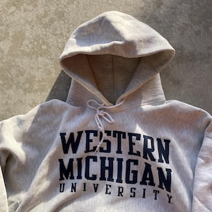 Vintage heavyweight varsity hoodie