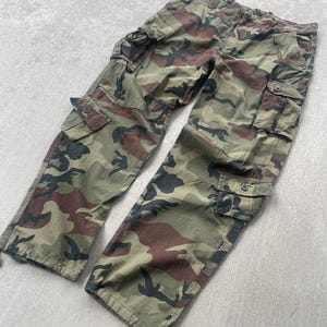Vintage camo cargo pants