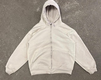 Vintage Heavy weight zip up hoodie