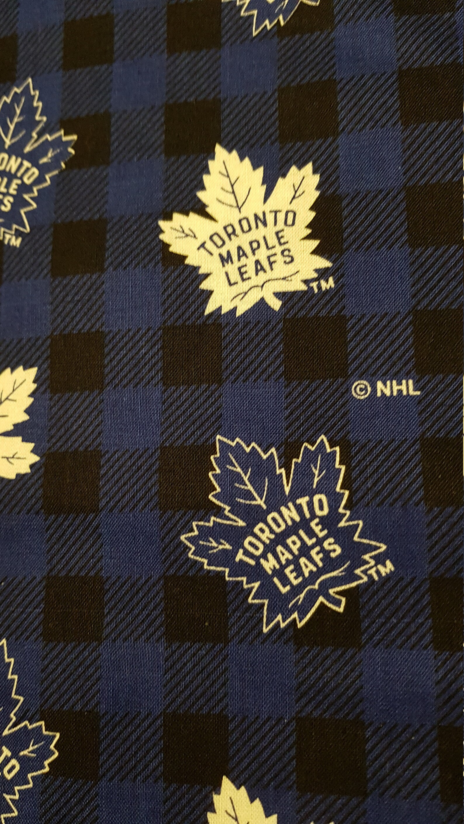 Toronto Maple Leaf Hockey fabric cotton fabric hockey fabric Etsy