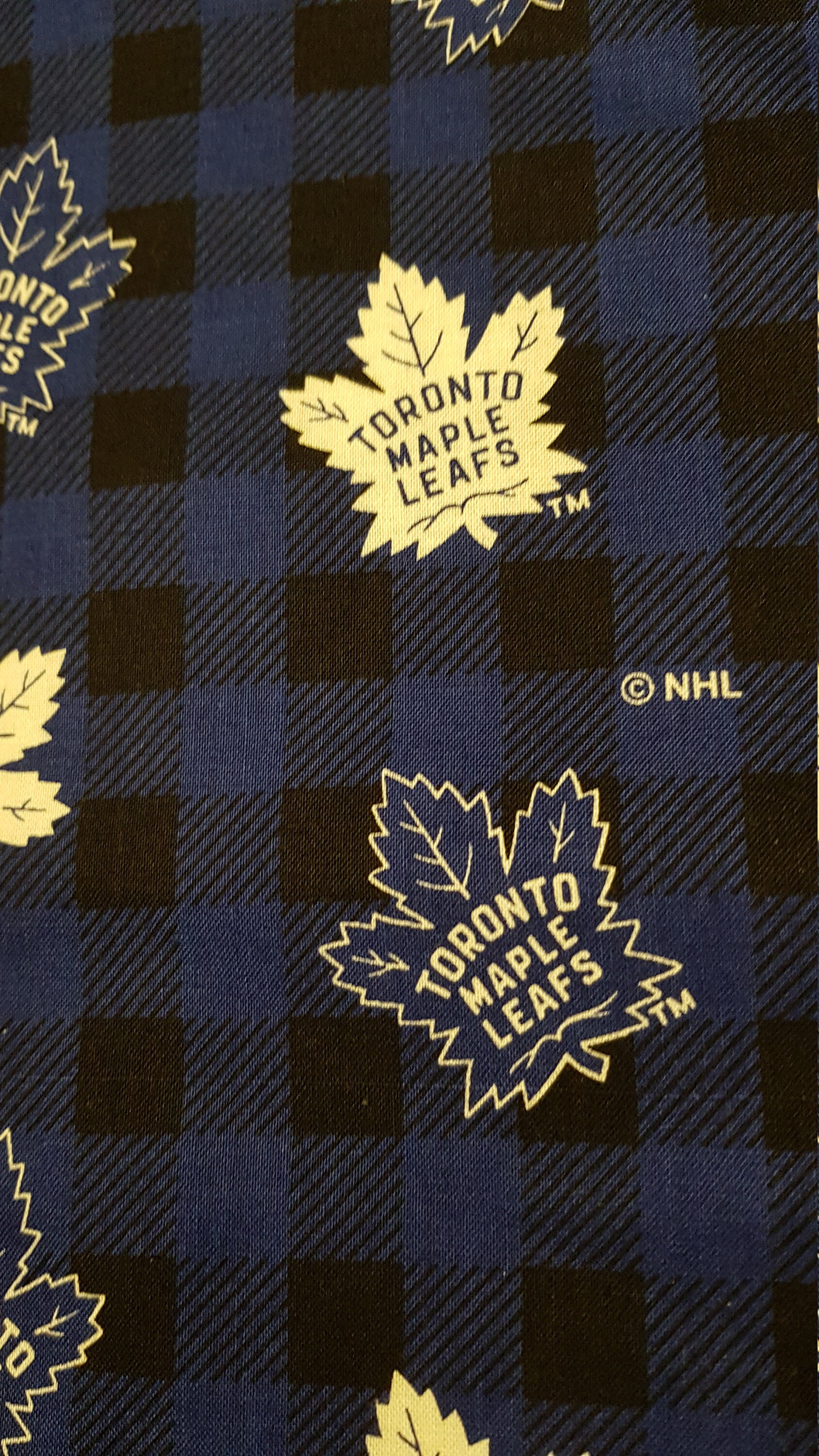 Toronto Maple Leaf Hockey fabric cotton fabric hockey fabric Etsy