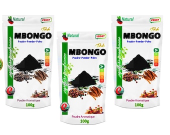 Mbongo Tchobi powder - Sélection panafricaine - 3X100g