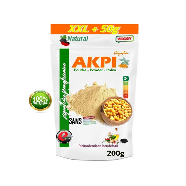 Akpi Powder - Top Quality - 200g + 50g Free