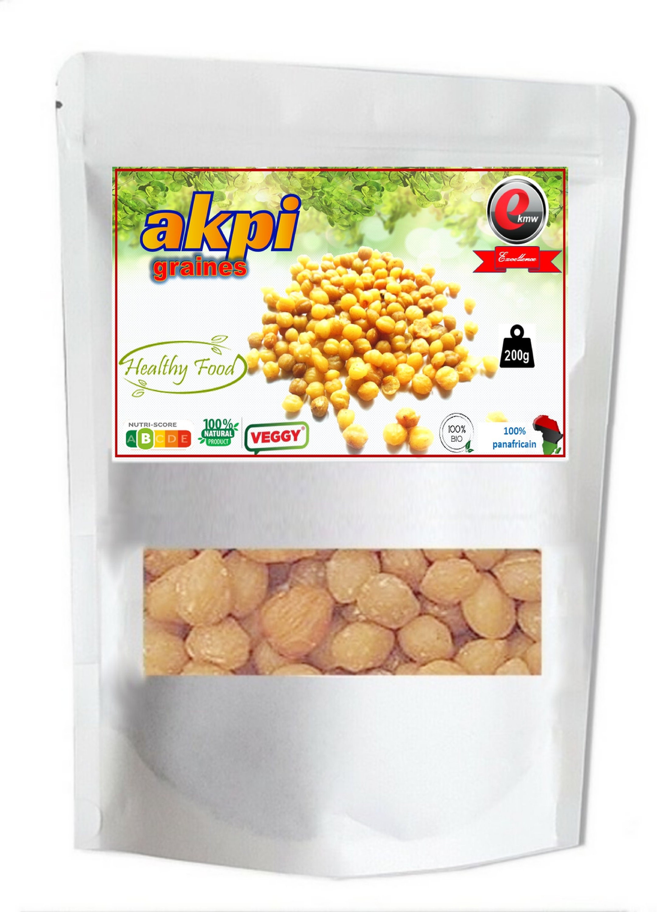 GRAINES D'AKPI - 100% PURE & NATURELLE - 200 g