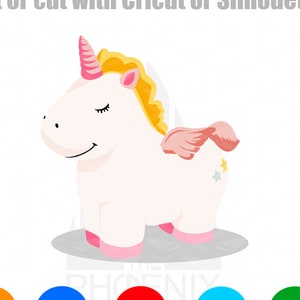 La Fierté des Licornes #1 | Licorne - Multi layered Unicorn SVG Birthday SVG file for Cricut Digital Download Digital file