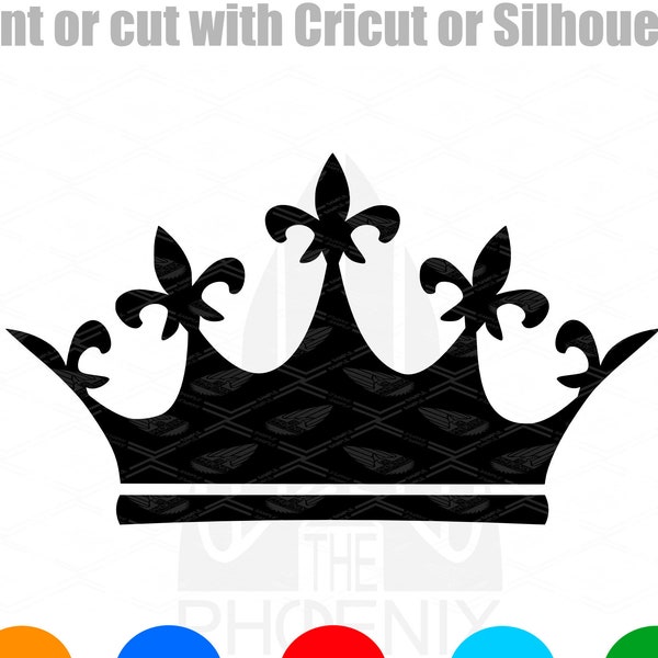 King Crown | King  | SVG file for Cricut Digital Download Digital File