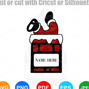 Christmas tag SVG | Holiday gift tags | Christmas Decor | Santa Klauss SVG file for Cricut Instant Digital Download Digital File