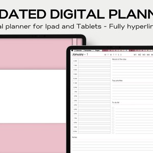 iPad の Goodnote 用ポートレートの日付のないミニマリスト デジタル プランナー ボヘミアン ピンク プランナー デジタル ステッカー 事前にトリミングされた PNG Goodnotes ファイル