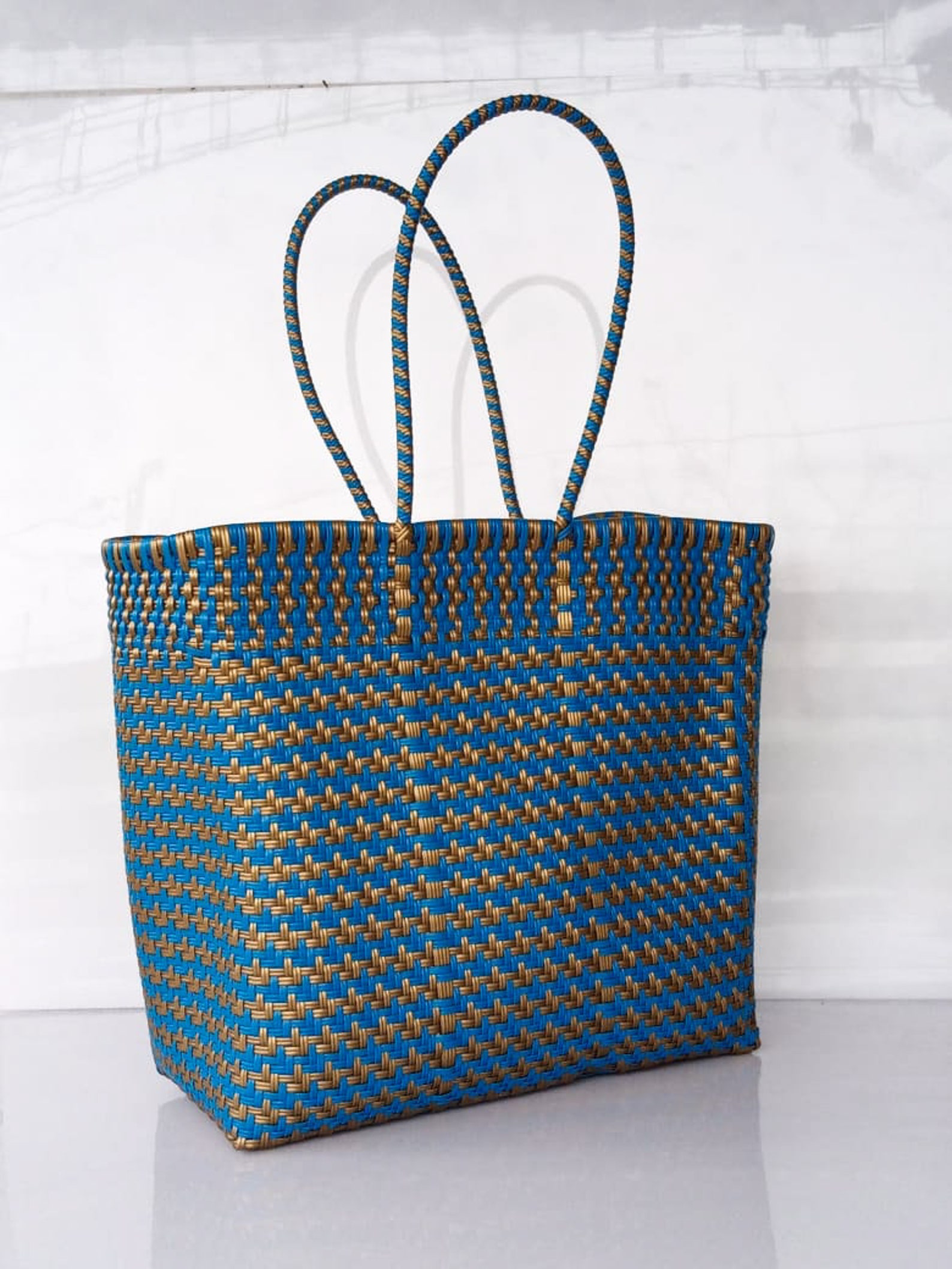 XL MEXICAN PLASTiC BAG Oaxaca Handwoven Tote Beach bag Etsy
