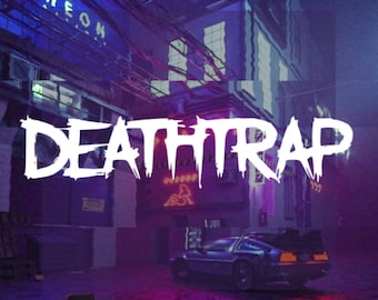 Deathtrap • Ratchet Vinyl Sticker, Vinyl Decal, Cute Sticker, Car Window Decal, Custom Car Sticker, Grunge Decal, Modified Car Scene Sticker