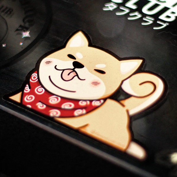 Shiba Peeker • Shiba Inu, Shiba Inu Peeker, Dog Sticker, Dog Peeker, Peeker Sticker, Shiba Sticker, Doge, Doge Sticker, Car Window Sticker