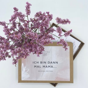 Meilensteinkarten „Ich bin dann mal Mama...“ Original Edition
