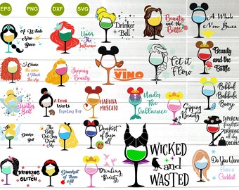 Download Disney Wine Svg Etsy