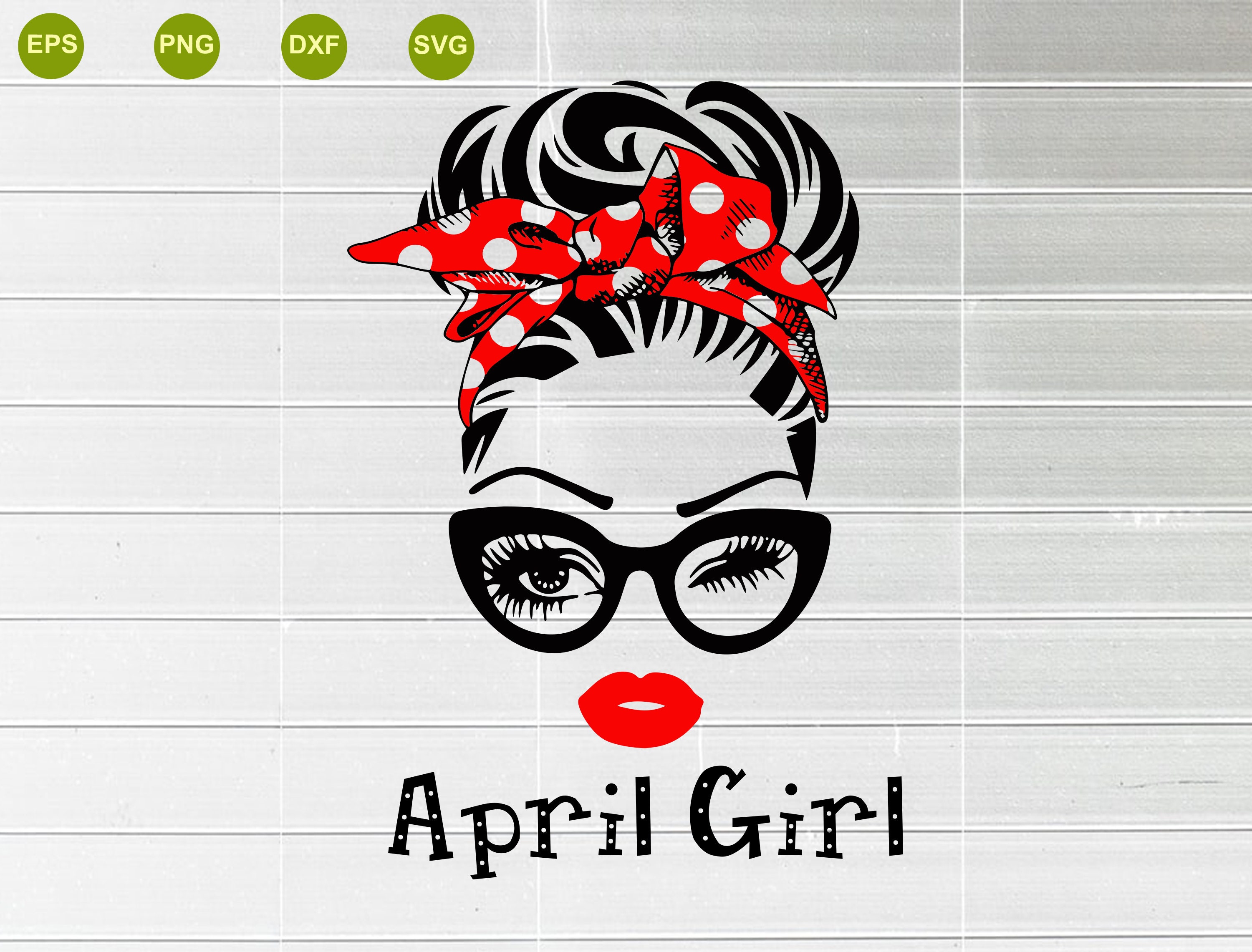 April Girl Birthday Svg The Birthday Girl April Svg A - vrogue.co
