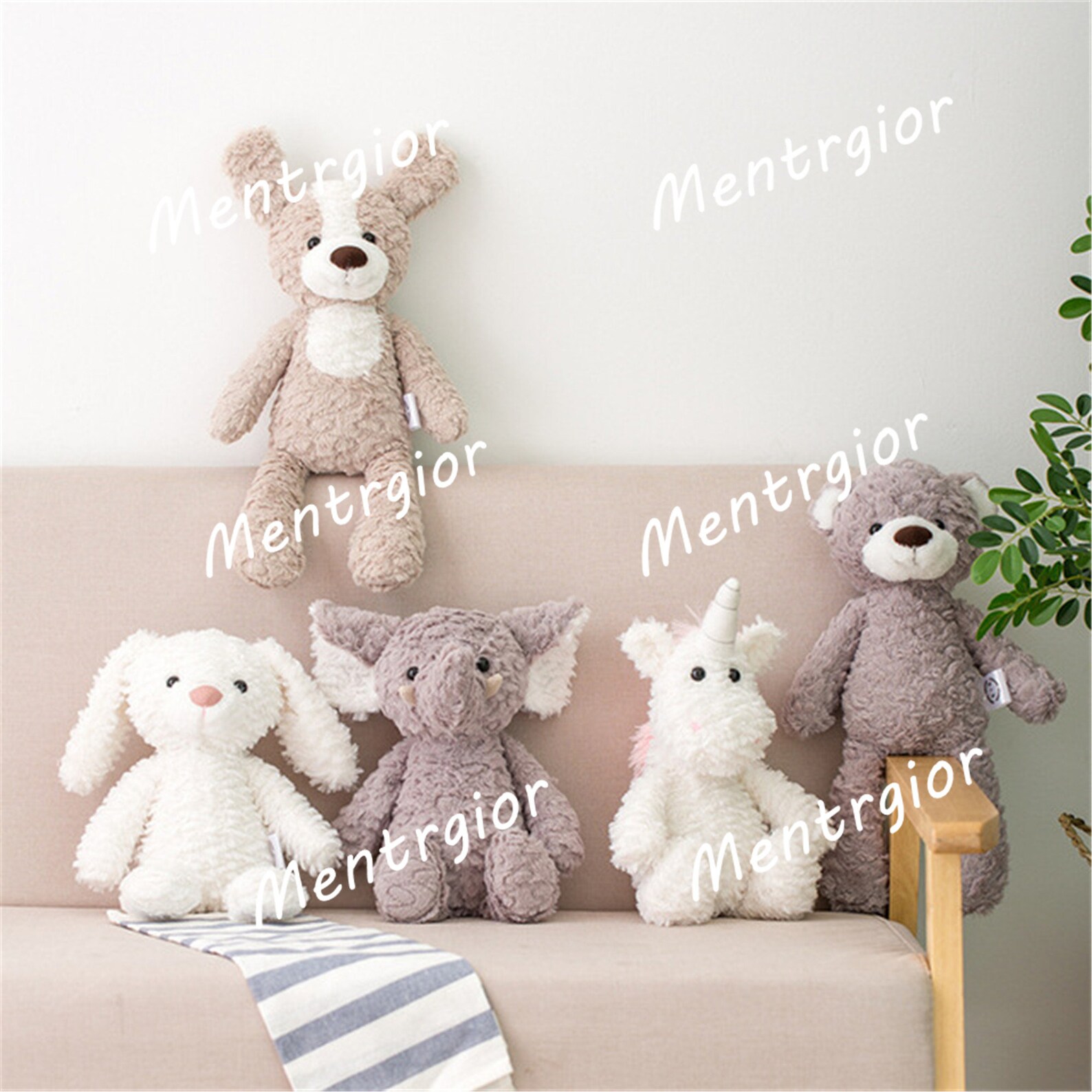 Adorable Long Legs Animals Stuffed Plush Cute Animals Doll Etsy