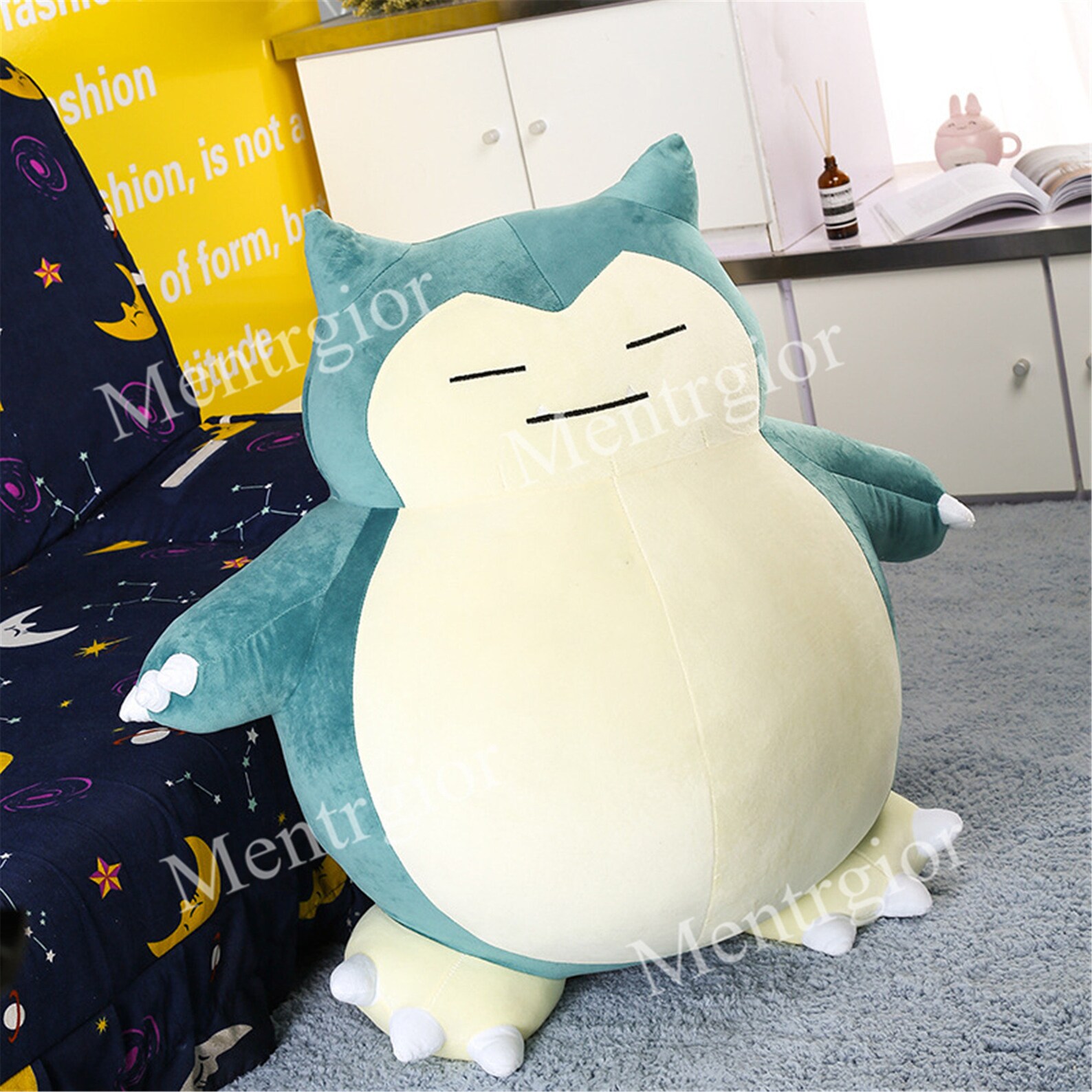 Snorlax Plush Snorlax Doll Stuffed Animal Plushies Bear | Etsy