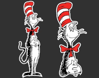 Download Cat In The Hat Svg Etsy