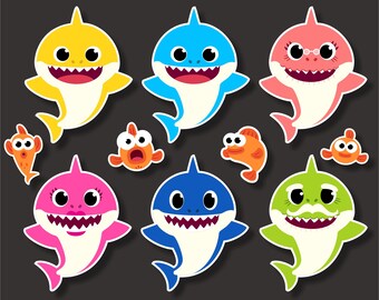 Daddy Shark Svg Etsy