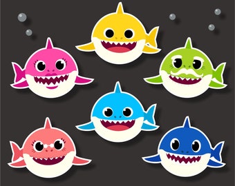 Free Free 105 Baby Shark Svg Etsy SVG PNG EPS DXF File