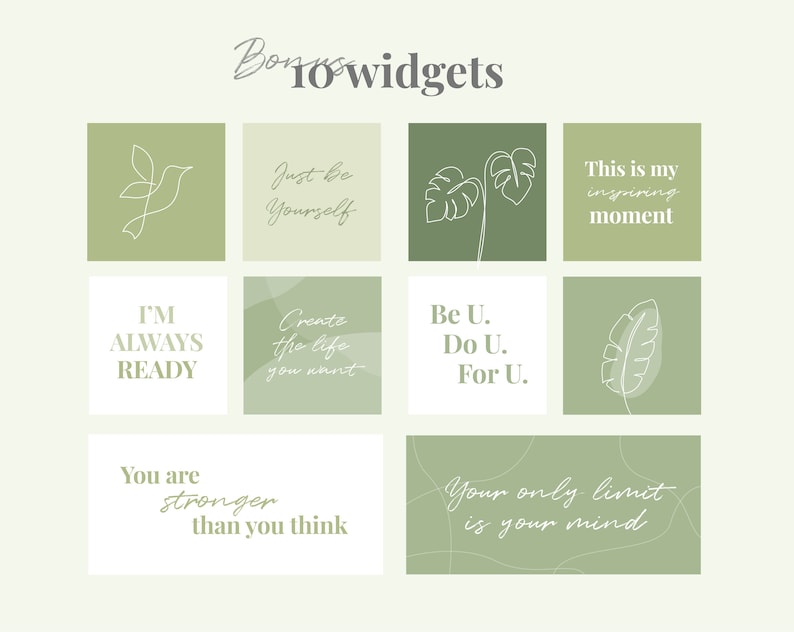 Sage Green Ios 1415 App Icons Aesthetic 1200 Neutral Iphone Etsy