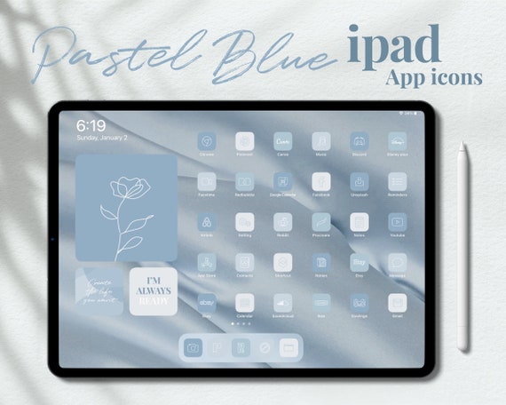 Pastel Blue Ipad App Icons Aesthetic 1200 Icons Wallpapers - Etsy Australia Pastel Blue Ipad App Icons Aesthetic 1200 Icons Wallpapers - Etsy Australia