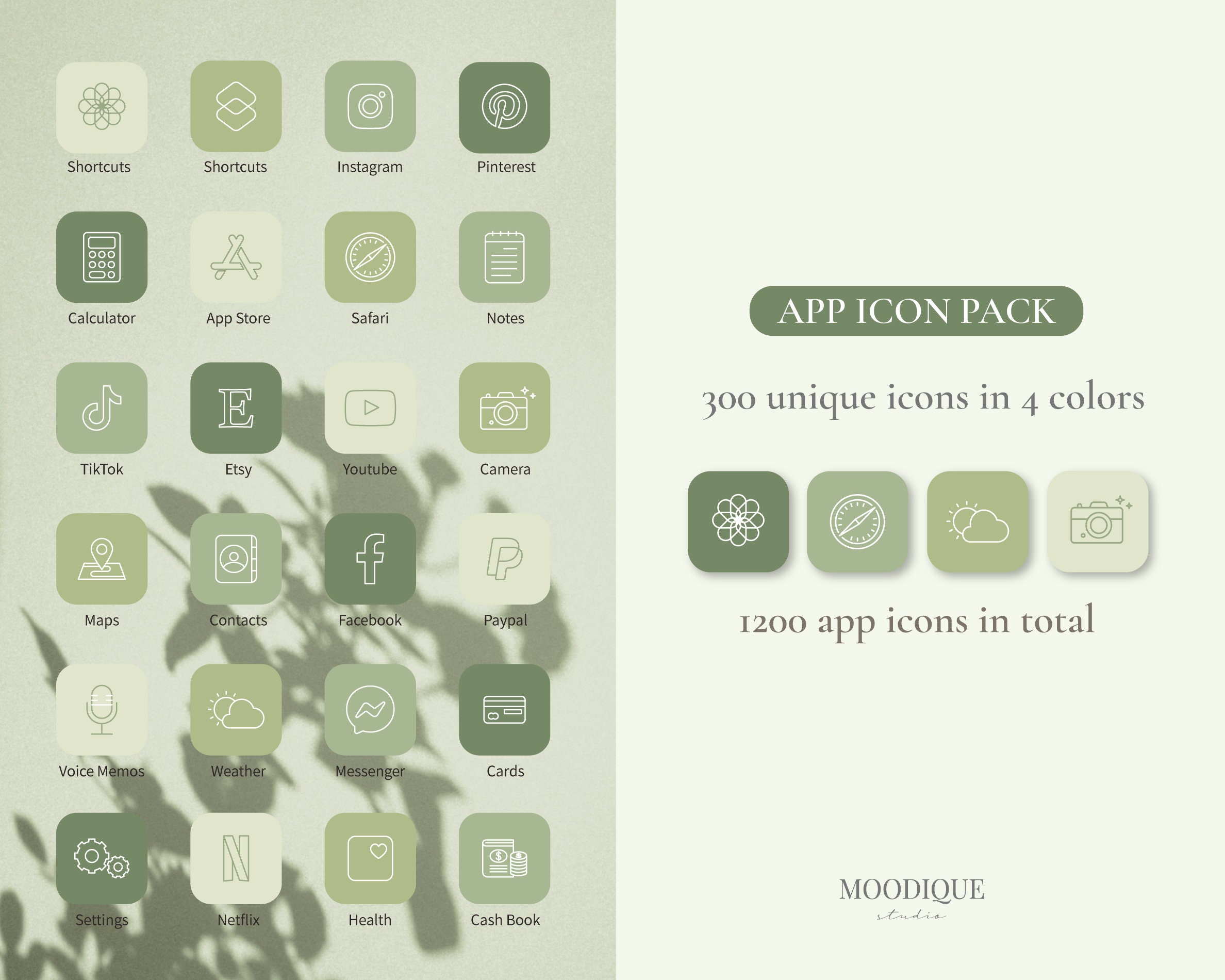 Sage Green Ios 14 15 App Icons Aesthetic 10 Neutral Iphone Etsy Canada