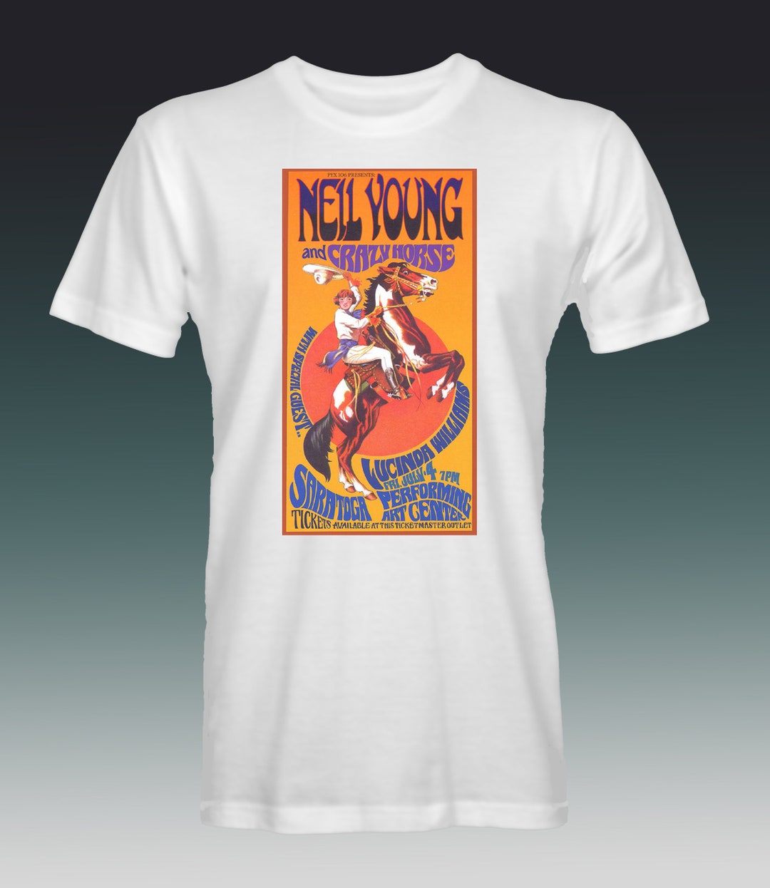 PONO MUSIC Neil Young Tシャツ PONO MUSIC Neil Young Tシャツ