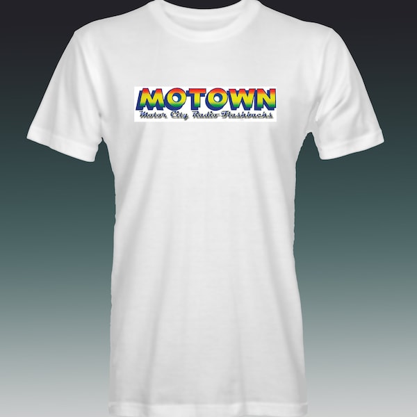 ¡Camiseta de algodón Motown!