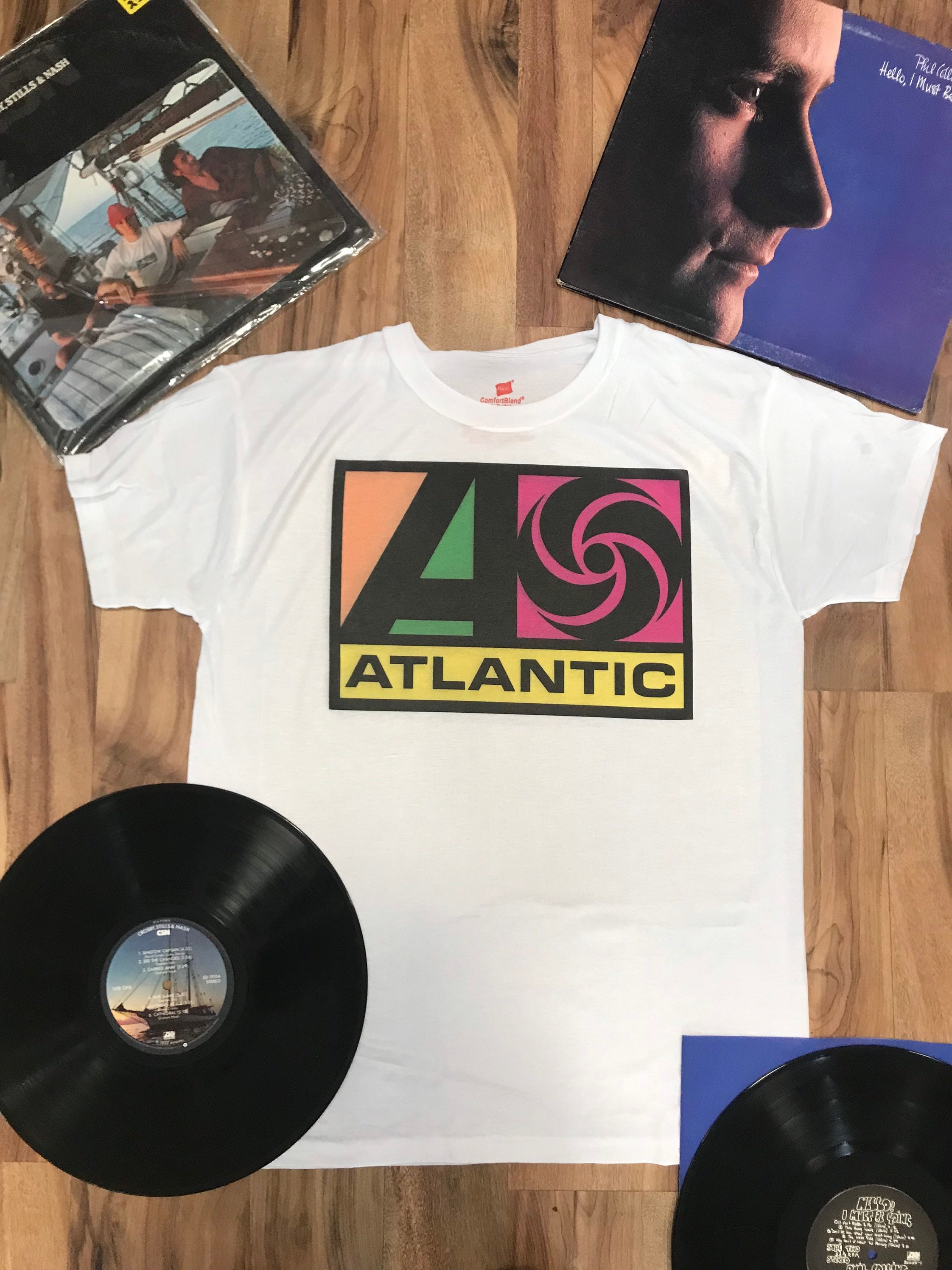 アトランティックレコードのコットンTシャツ！ - Etsy 日本