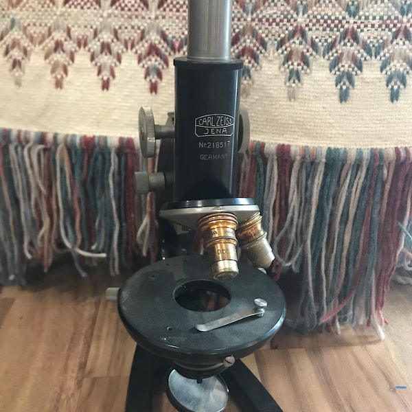 Vintage Microscope Etsy