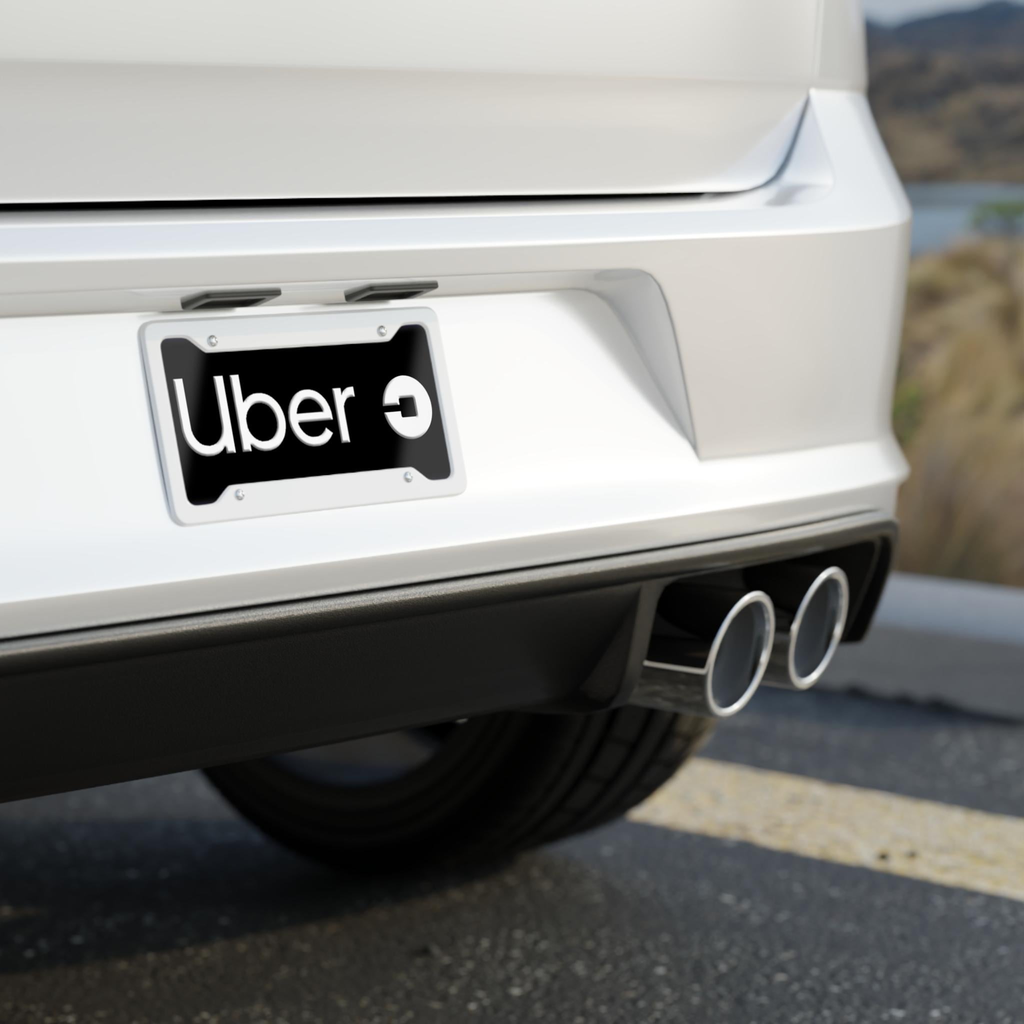 Uber Custom Sign Uber Driver License Plate: Aluminum Personalized Car Decor - Etsy